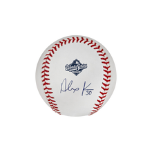 Alejandro Kirk Toronto Blue Jays Autographed 2025 World Series Logo Baseball
