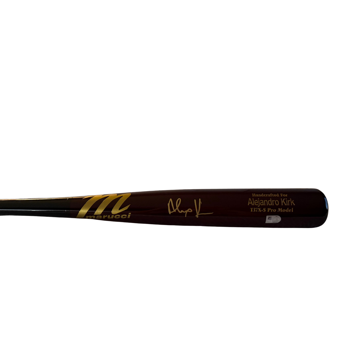 Alejandro Kirk Toronto Blue Jays Autographed Cherry Game Model Bat