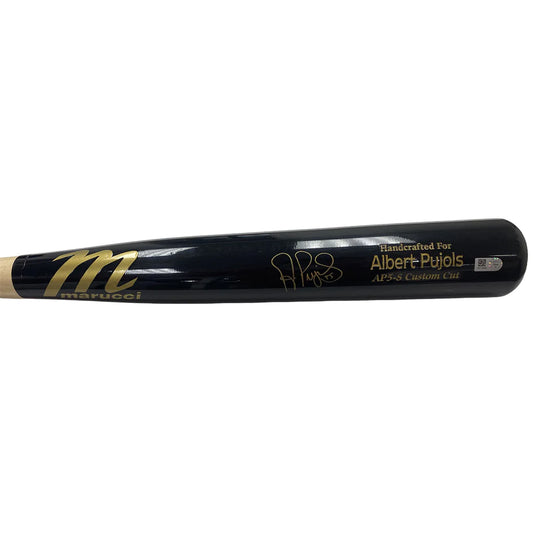 Albert Pujols Autographed Game Model Marucci Bat