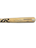 Robin Yount Autographed "82,89 AL MVP" Rawlings Bat DAMAGED