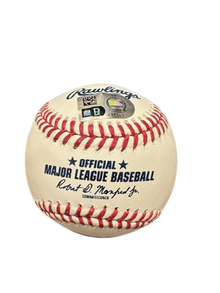 Derek Jeter Autographed "Mr November" Baseball