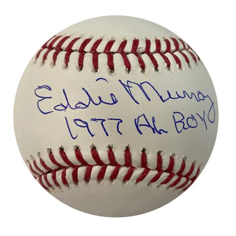 Eddie Murray Autographed "1977 AL ROY" Baseball