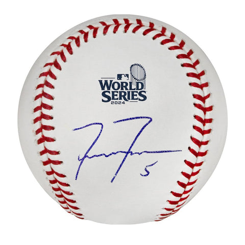 Freddie Freeman Autographed 2024 WS Logo Baseball - Presale