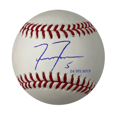 Freddie Freeman Autographed "24 WS MVP" Baseball - Presale