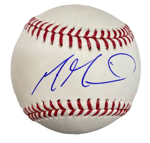 Manuel Margot Autographed Baseball