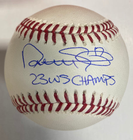 Nathan Eovaldi Autographed "23 WS Champs" Baseball