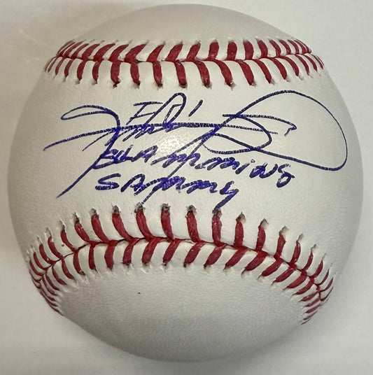 Sammy Sosa Autographed "Slamming Sammy" Baseball (Beckett Authenticated)