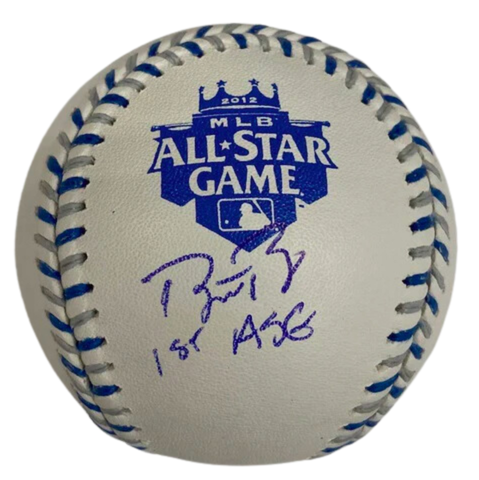 Buster Posey Autographed "1st ASG" 2012 ASG Logo Baseball