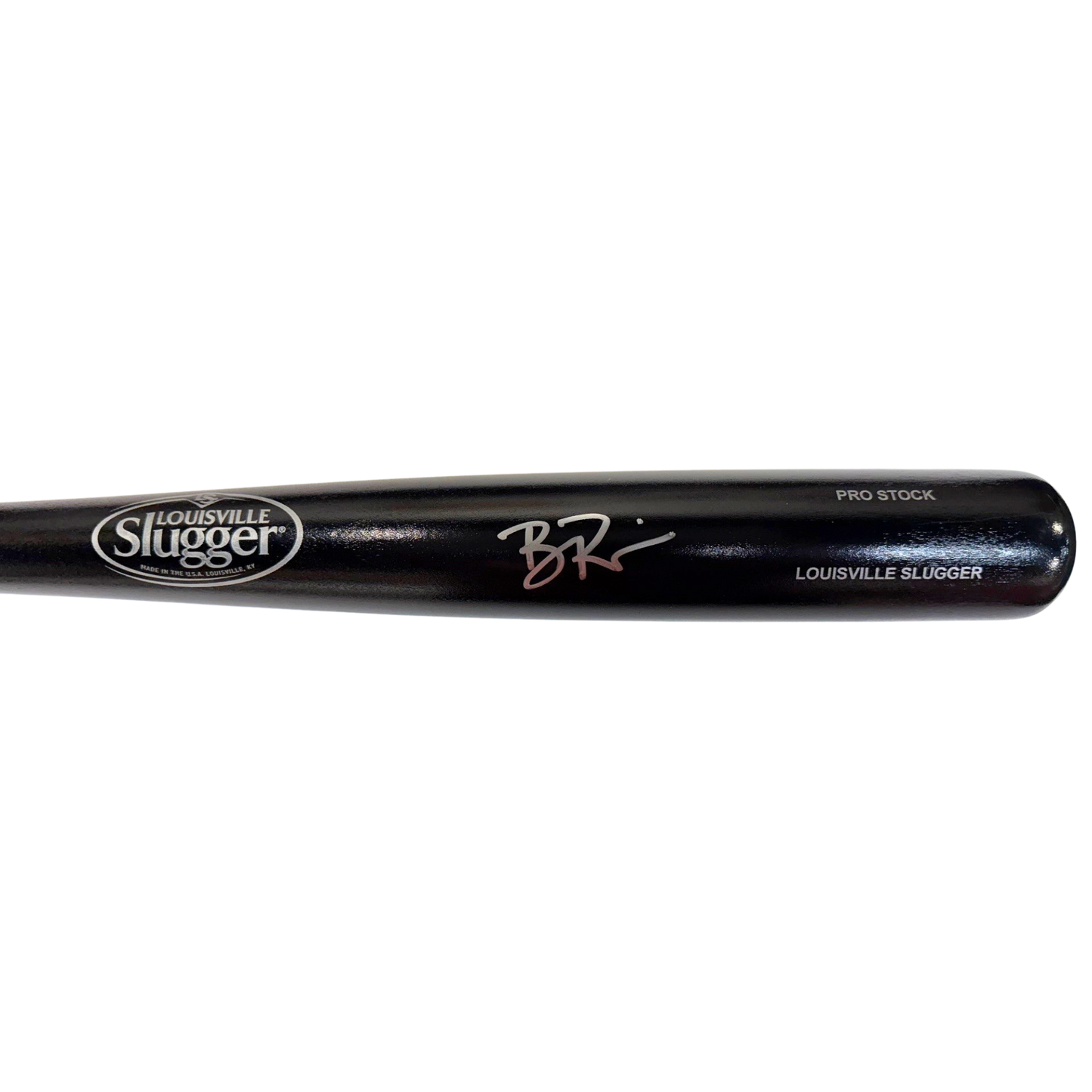 Ben Rice Autographed Black Louisville Slugger Bat