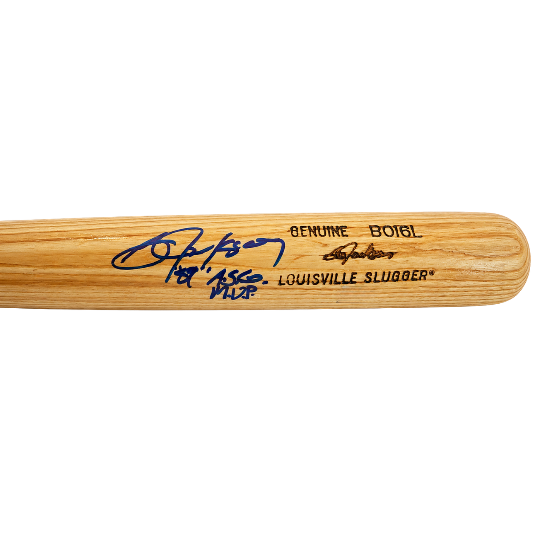 Bo Jackson Autographed "89' ASG MVP" Game Model Bat