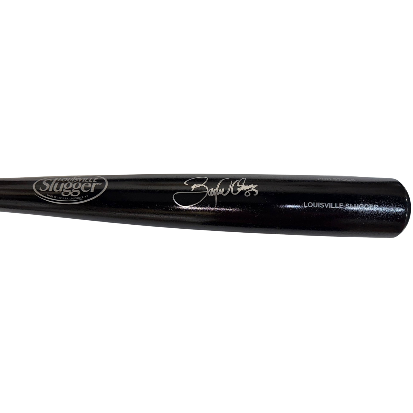 Bobby Abreu Autographed Black Louisville Slugger Bat