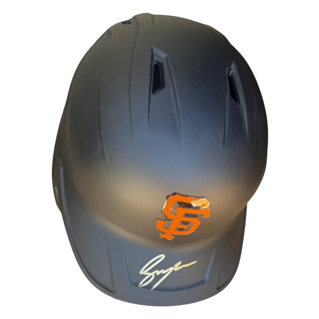 Bryce Eldridge Autographed San Francisco Giants Batting Helmet