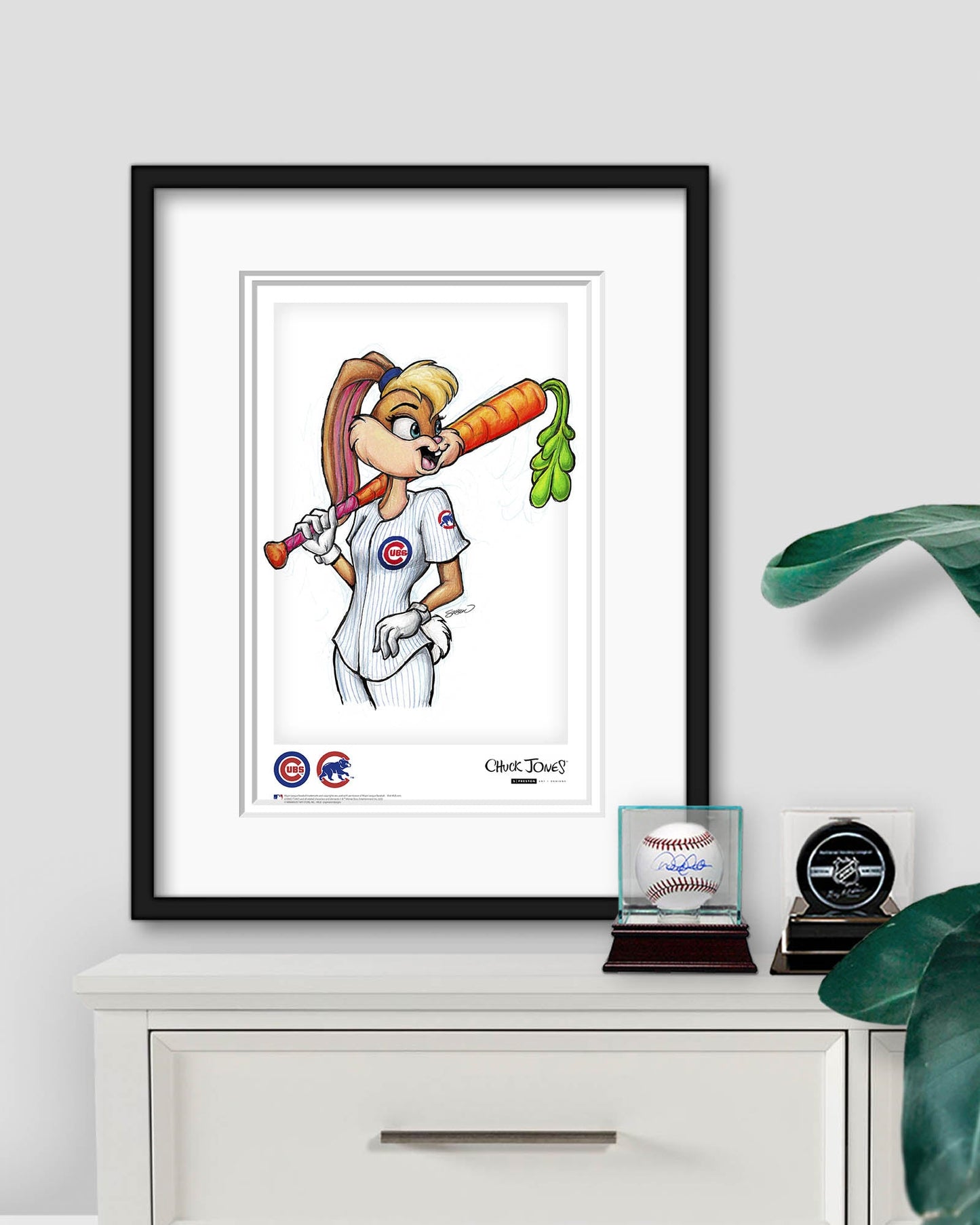 Lola Bunny x MLB Cubs Art Print