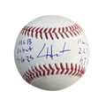 Cade Horton Autographed "MLB Debut 5-10-25, 11 Wins, 2.67 ERA, 97 K's" Stat Baseball