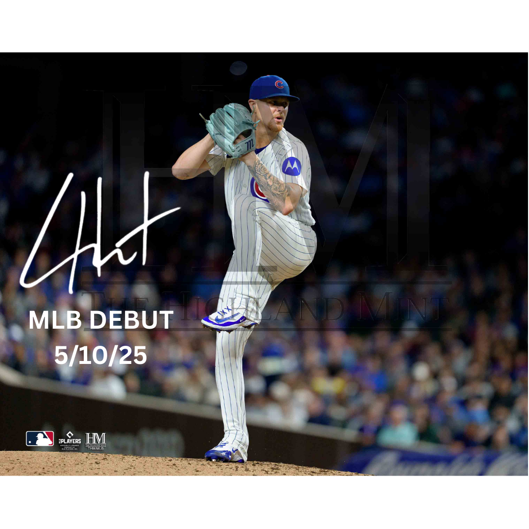 Cade Horton Autographed "MLB DEBUT 5/10/25" 16x20 - (PRESALE)