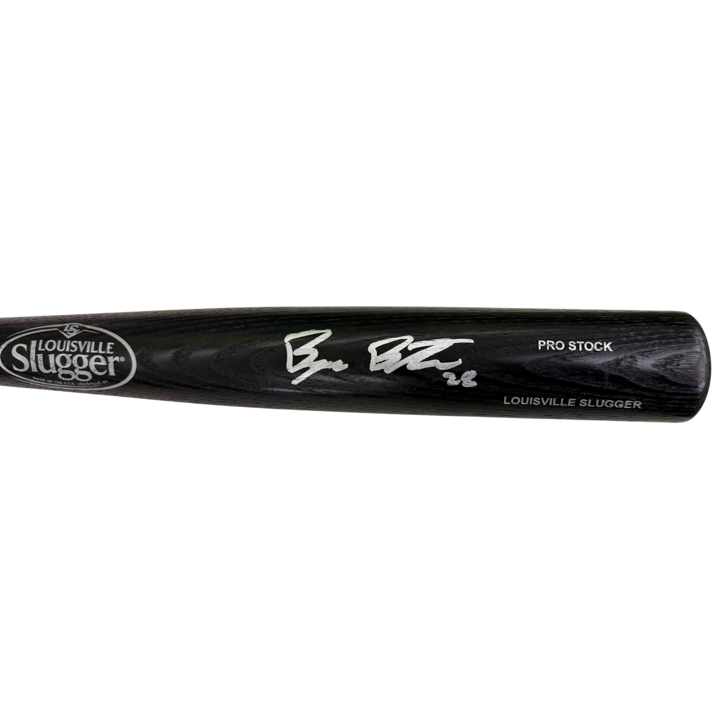 Bryce Boettcher Autographed Black Louisville Slugger Bat