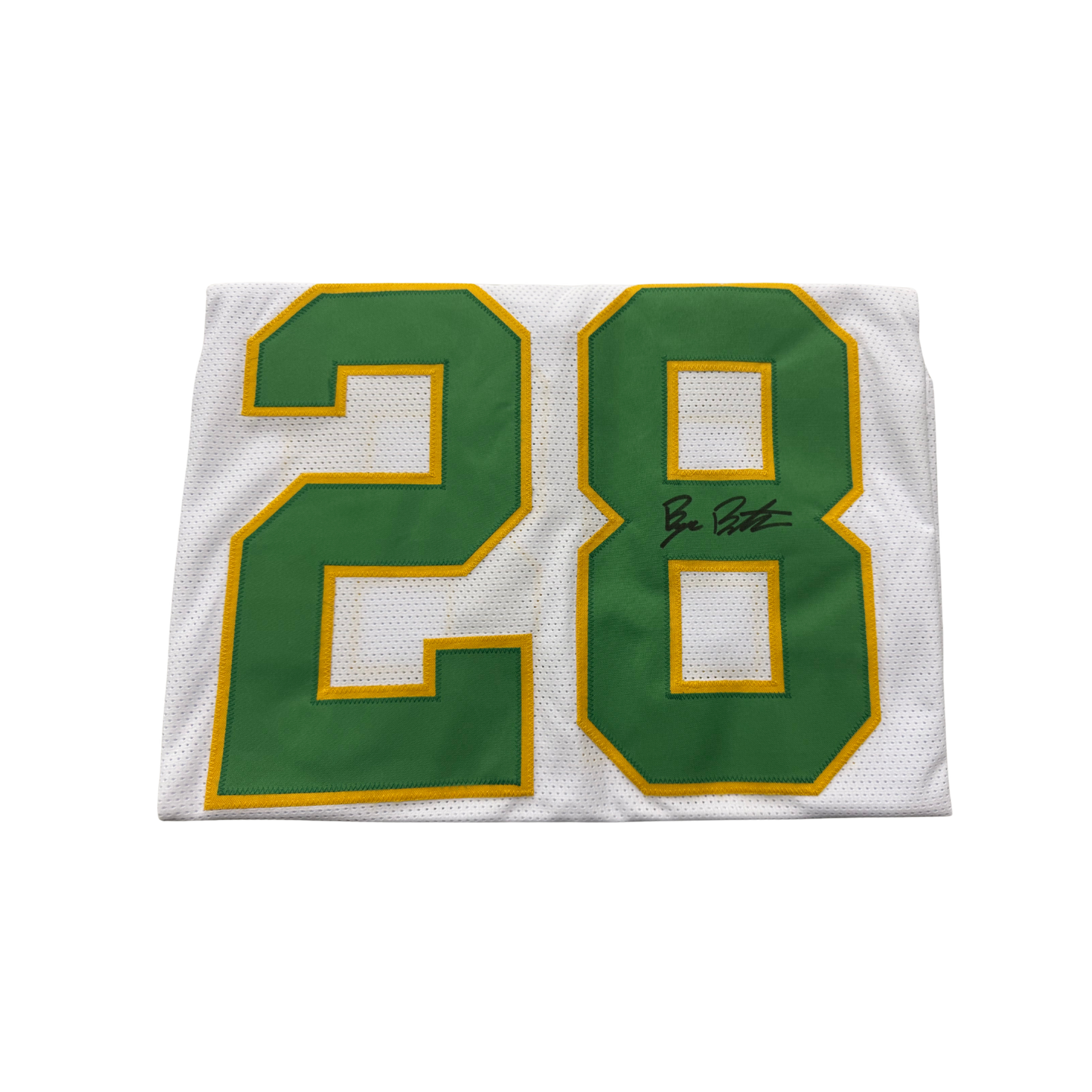 Bryce Boettcher Autographed White Custom Jersey