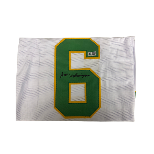 Noah Whittington Autographed White Custom Jersey