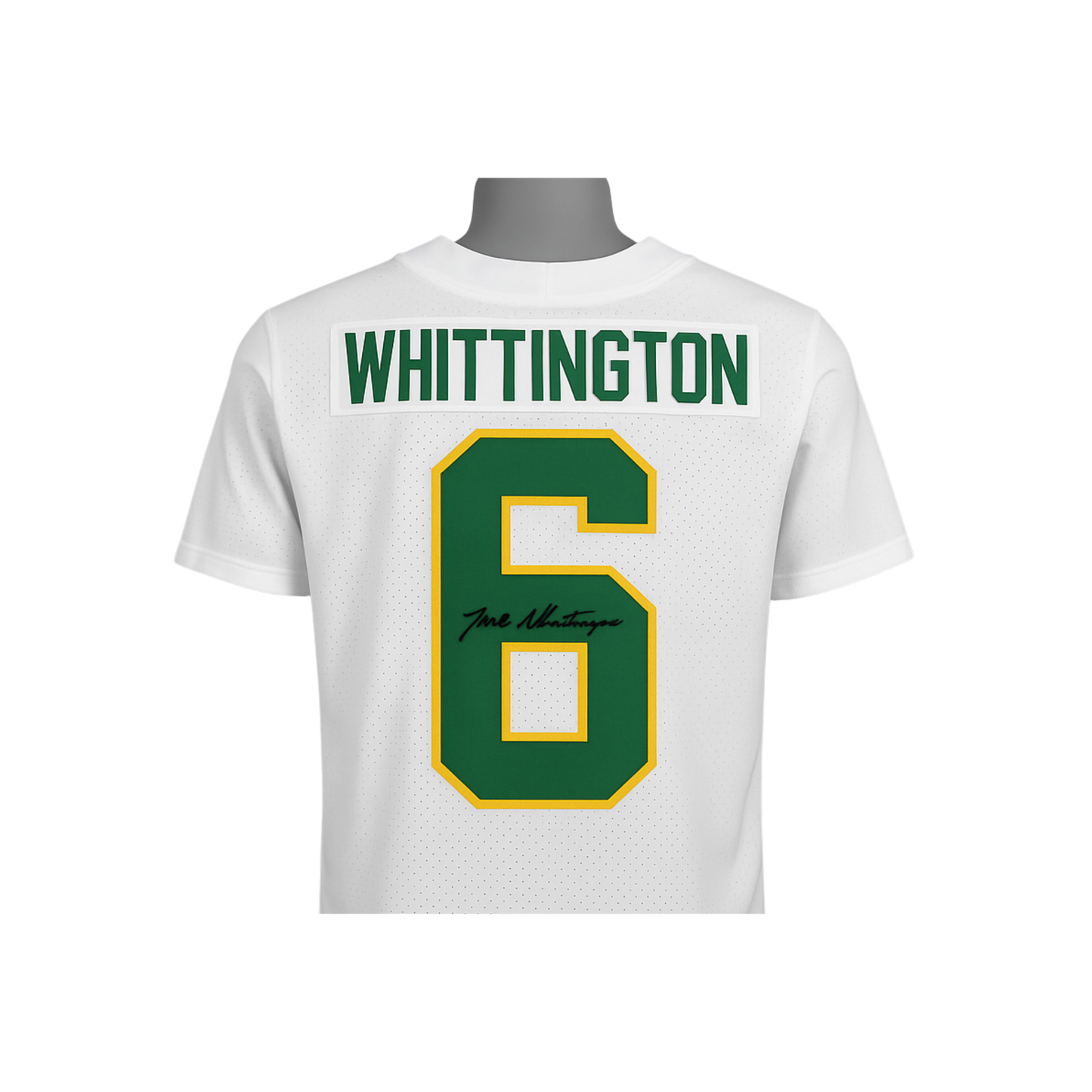 Noah Whittington Autographed White Custom Jersey