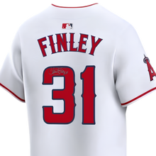 Chuck Finley Autographed Los Angeles Angels White Replica Jersey - (PRESALE)