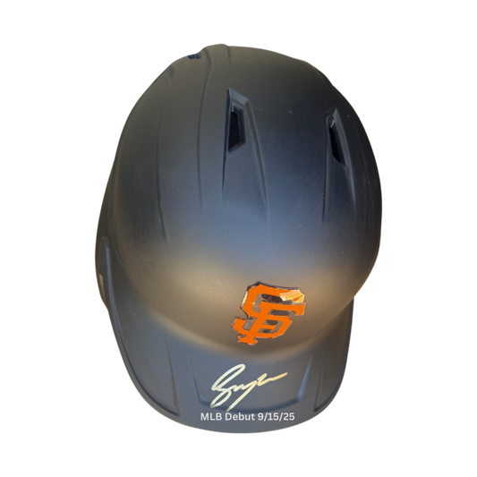 Bryce Eldridge Autographed SF Giants Batting Helmet