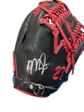 Mike Trout Autographed Game Model Glove DAMAGED