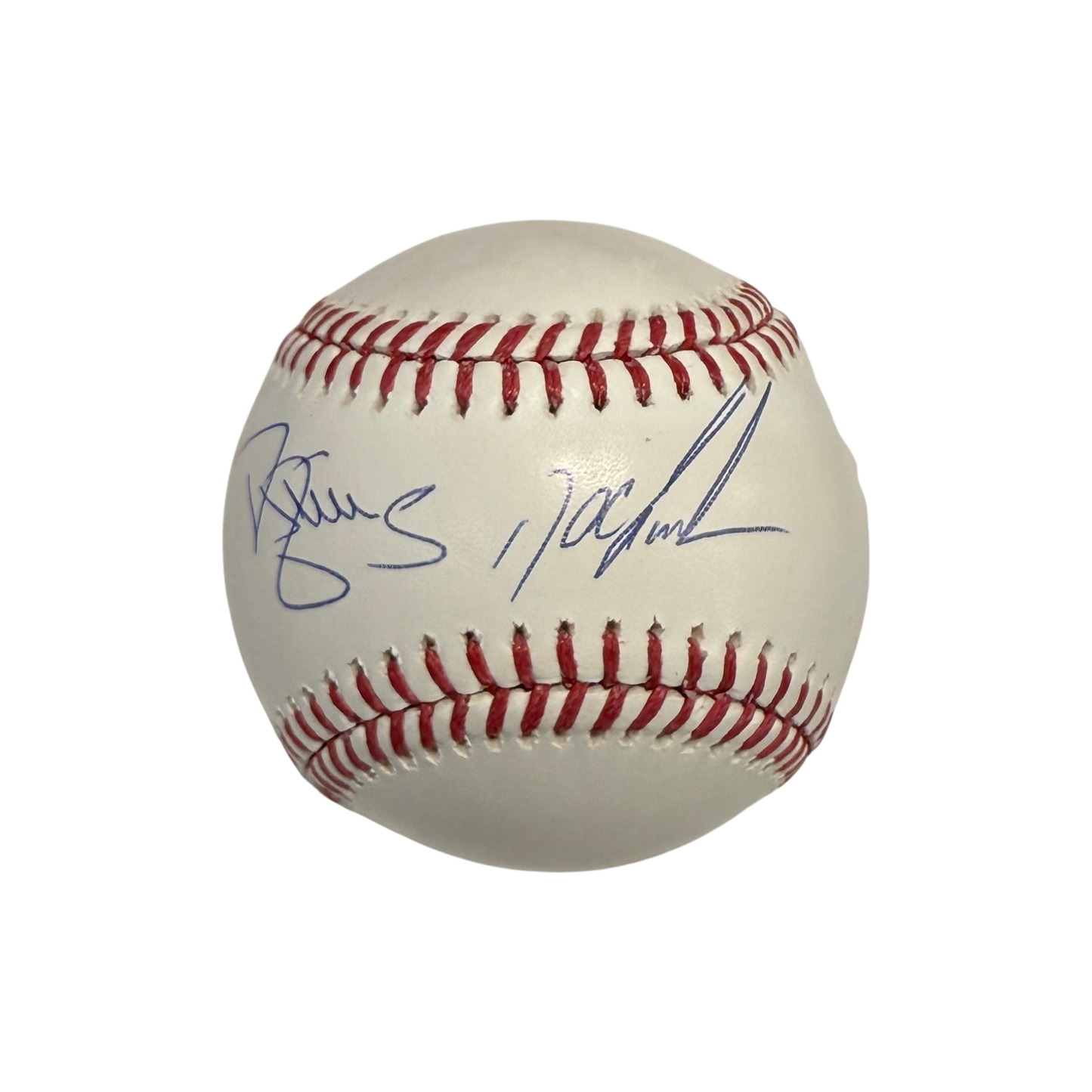 Dwight Gooden & Darryl Strawberry Dual Autographed Baseball