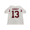 Elijah Sarratt Autographed White Custom Jersey