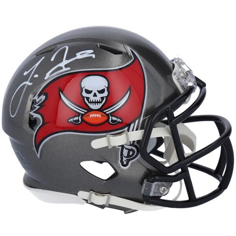Leonard Fournette Autographed Tampa Bay Buccaneers Mini Football Helmet