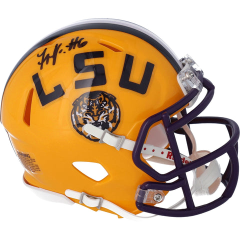 Terrace Marshall Jr. Autographed LSU Mini Football Helmet