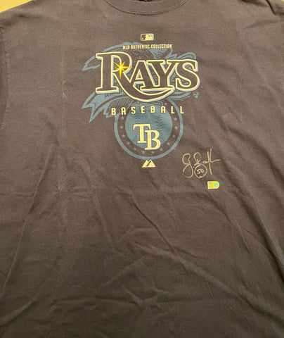 Grant Balfour Autographed Rays Baseball T-Shirt - Player's Closet Project