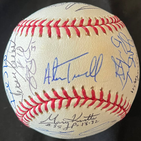 2004 Detroit Tigers Autographed Team Baseball - Player's Closet Project