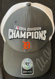 Alex Avila Autographed 2014 Central Division Champions Tigers Cap - Player's Closet Project