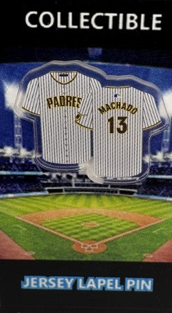 Manny Machado Acrylic Jersey Lapel Pin