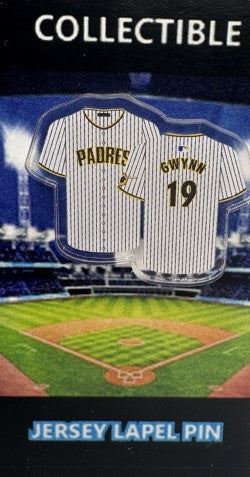Tony Gwynn Acrylic Jersey Lapel Pin