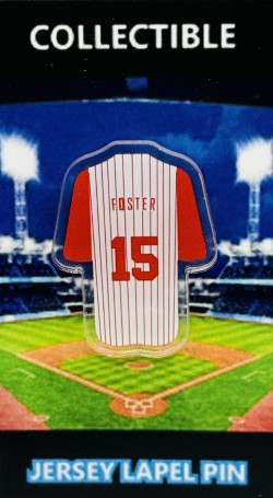 Cincinnati Reds George Foster Jersey Lapel Pin