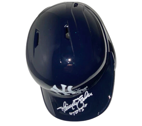 Harrison Bader Autographed "Tots" Yankees Batting Helmet