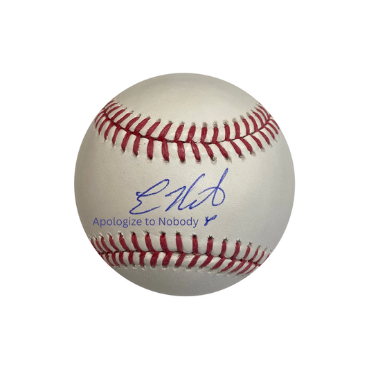 Kiké Hernandez Autographed "Apologize To Nobody" Baseball - (PRESALE)