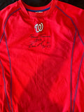 Bronson Arroyo Autographed Authentic Warm Up Shirt - Player's Closet Project