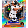 Ike Irish Autographed Topps Top 100 Chrome Trading Card