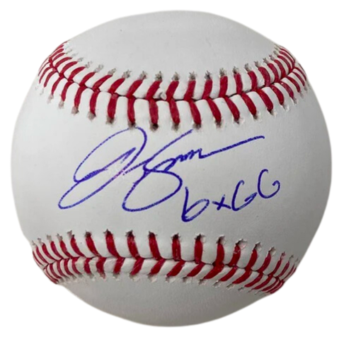 J.T. Snow Autographed "6x Gold Glove" Baseball