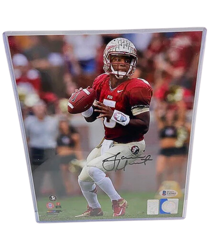 Jameis Winston Autographed Florida State Seminoles 8x10