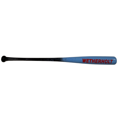 JJ Wetherholt Autographed Blue Game Model Marucci Bat