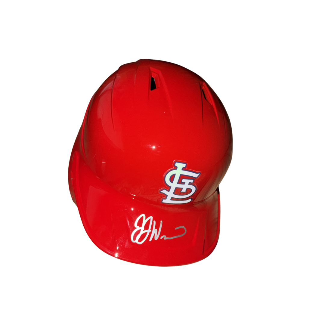 JJ Wetherholt Autographed St. Louis Cardinals Batting Helmet