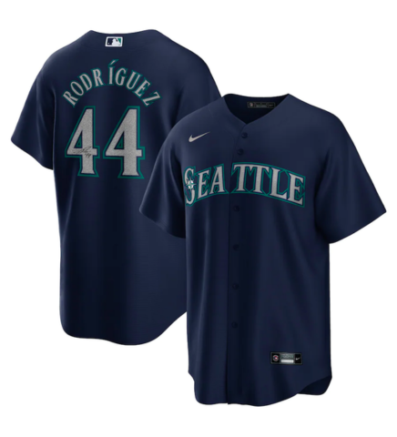 Julio Rodriguez Autographed Mariners Navy Replica Jersey