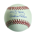 Jonah Tong Autographed "Canadian Cannon" Baseball