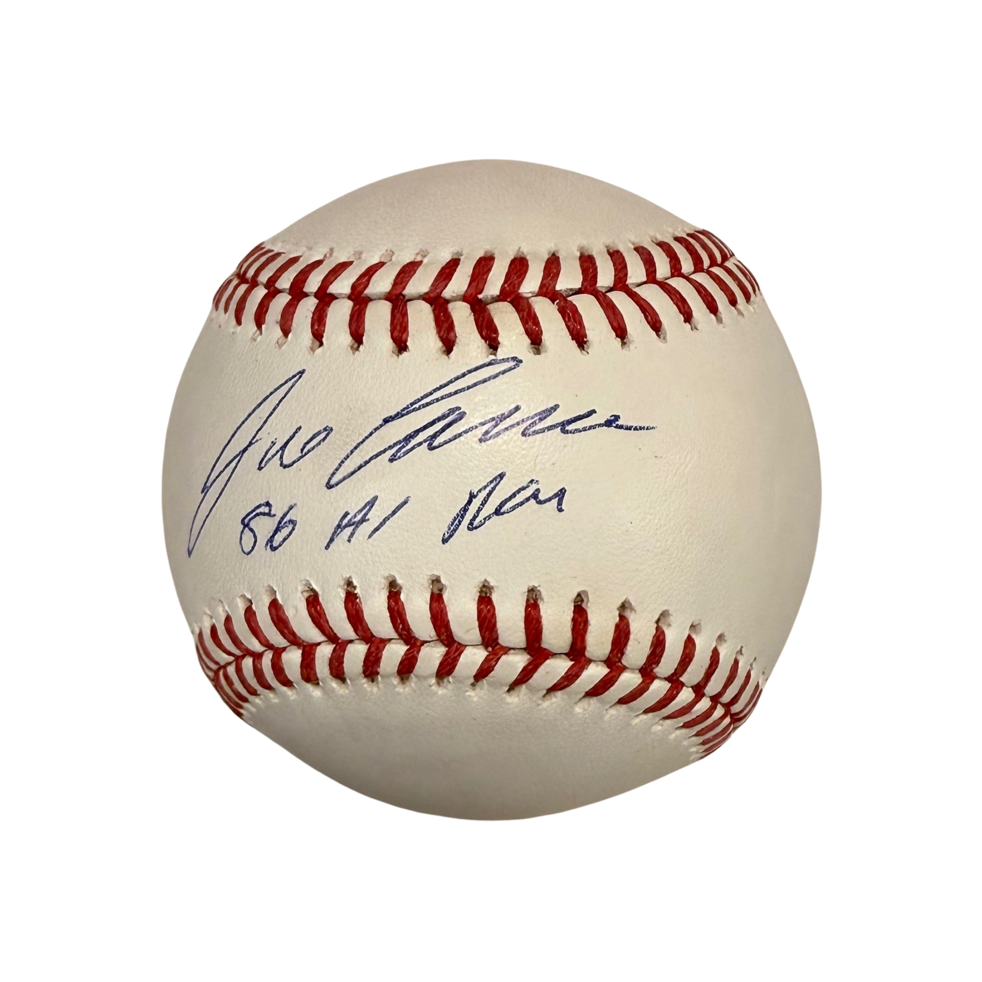Jose Canseco Autographed "86 AL ROY" Baseball