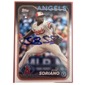 Jose Soriano Autographed Topps Rookie Baseball Card