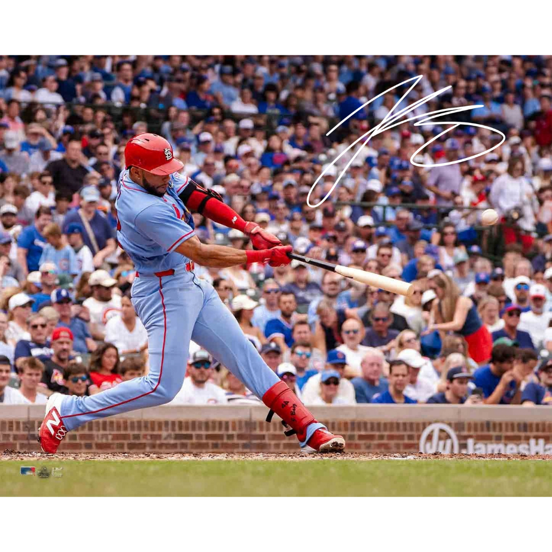 Joshua Baez Autographed 16x20 Batting Photo