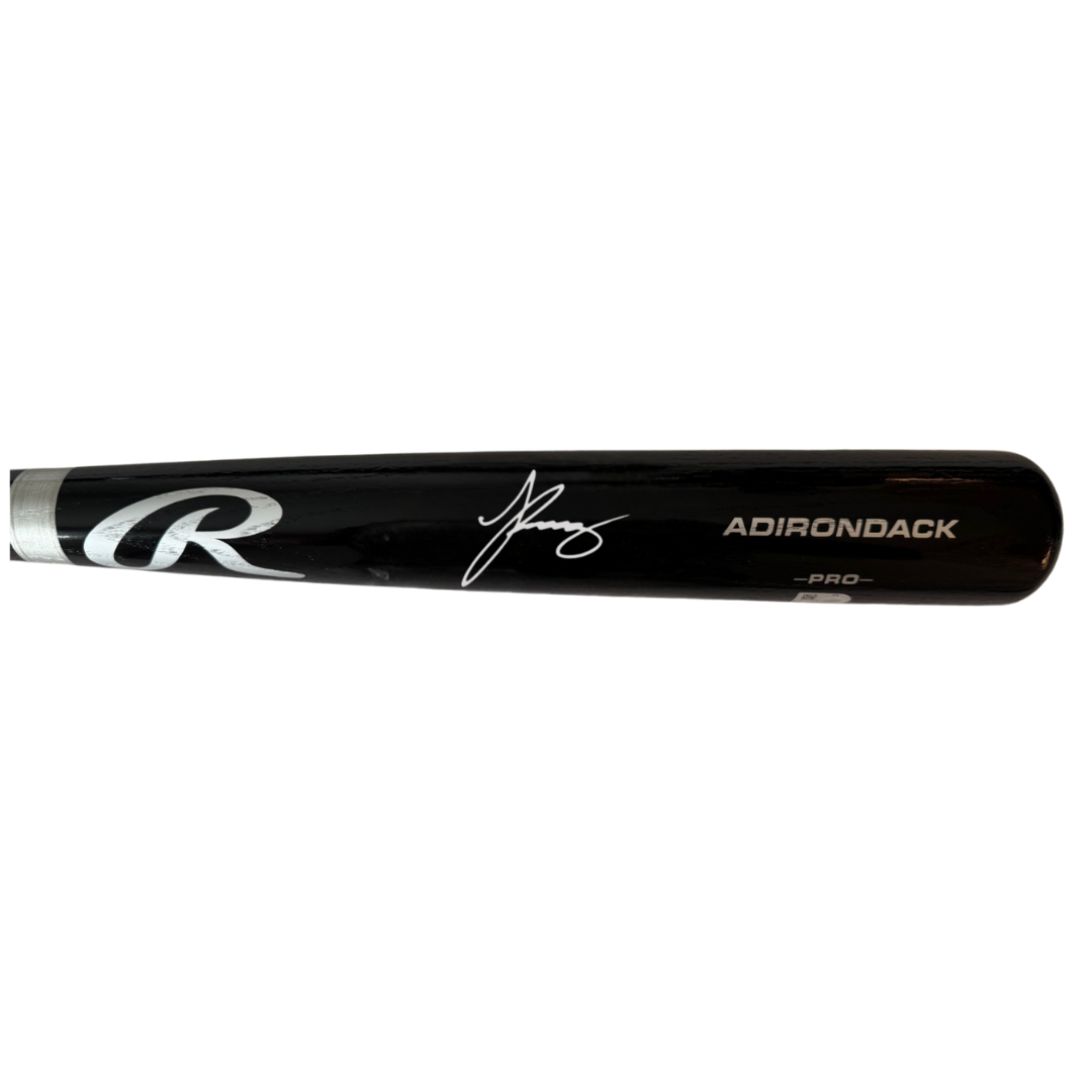 Joshua Baez Autographed Black Rawlings Bat